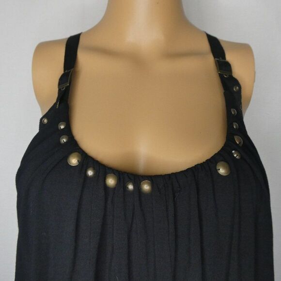 Cynthia Steffe Studded Buckle Strap Swing Tank Top - Picture 12 of 13